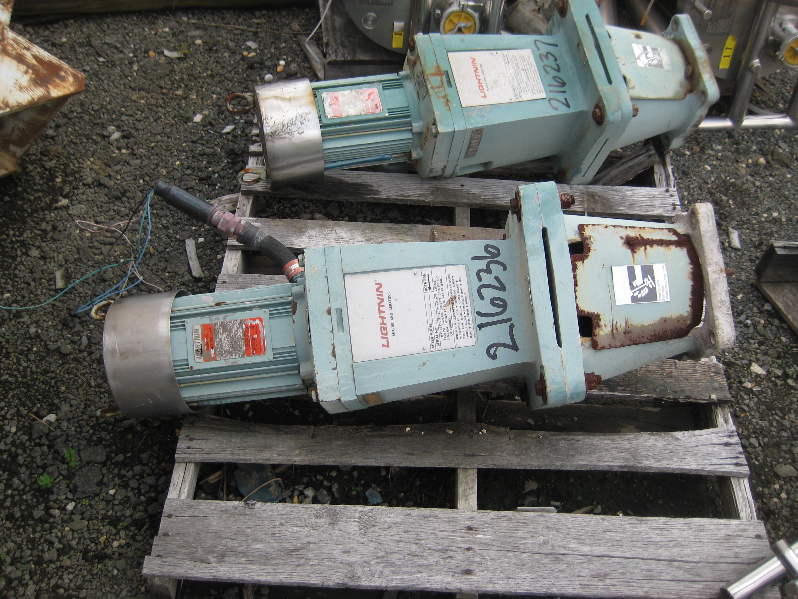  Carbon Steel Drive Agitator 1.49 kW (2 HP) For Sale - IPP# 216236