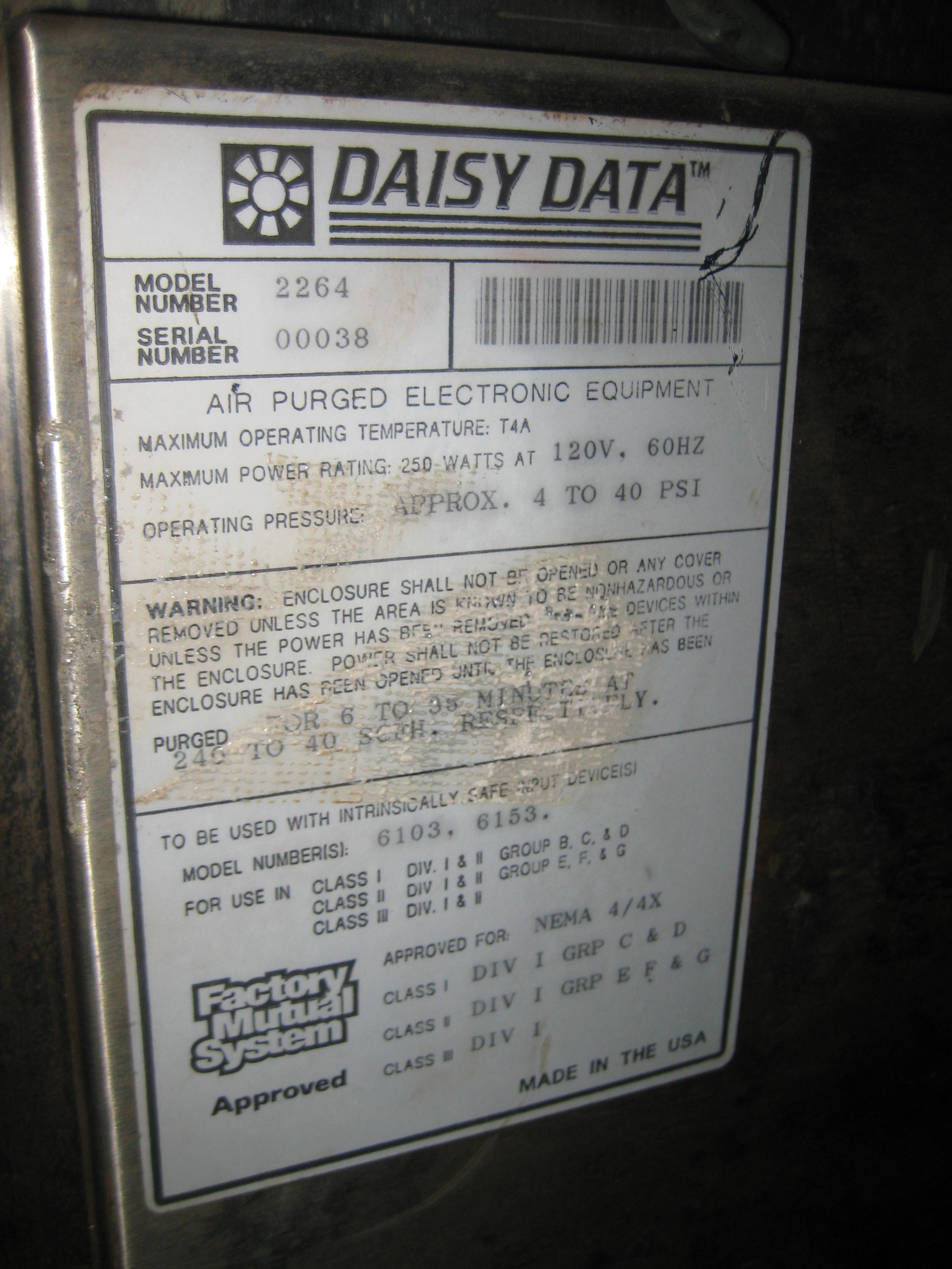  Stainless Steel 304 Misc Electrical  For Sale - IPP# 216341