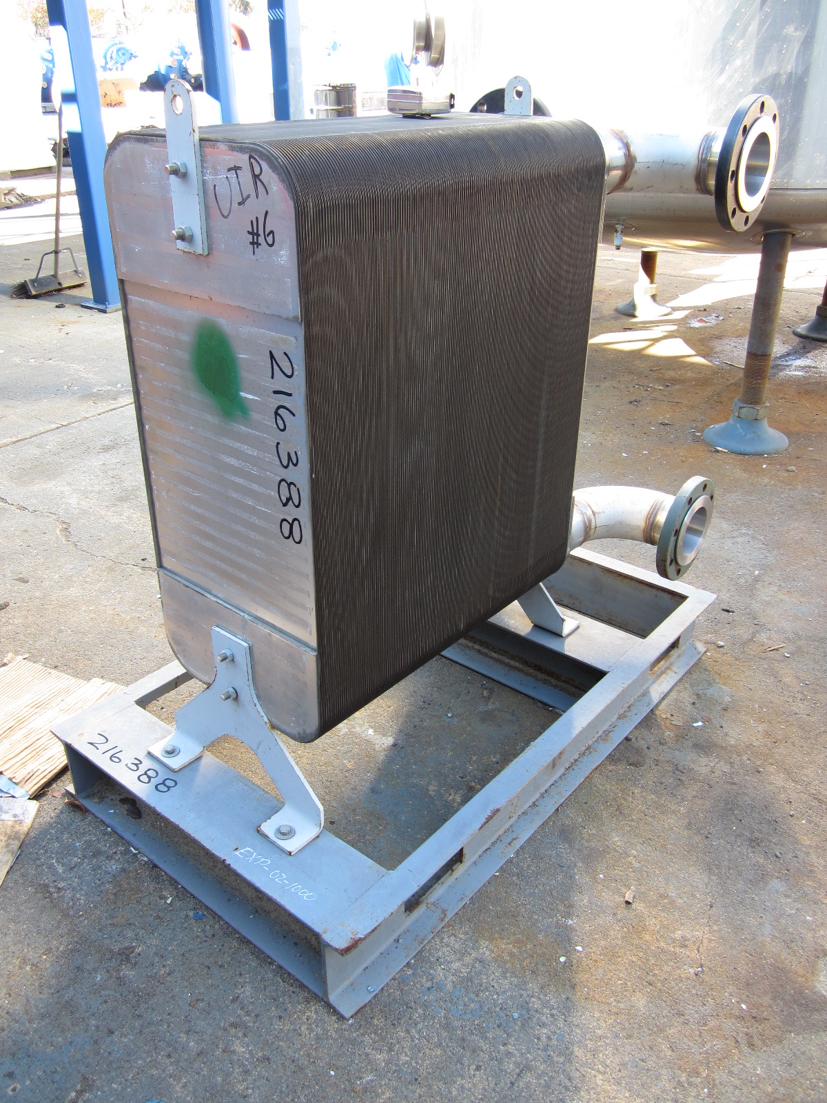 Stainless Steel 304  Plate and Frame Heat Exchanger - IPP# 216388