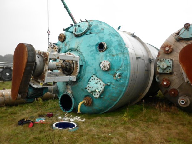Glasslined Pfaudler BE Batch-Type Agitated Reactor - IPP# 216392