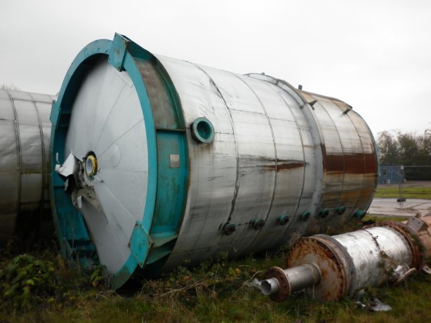 Glasslined Pfaudler BE Batch-Type Agitated Reactor - IPP# 216392