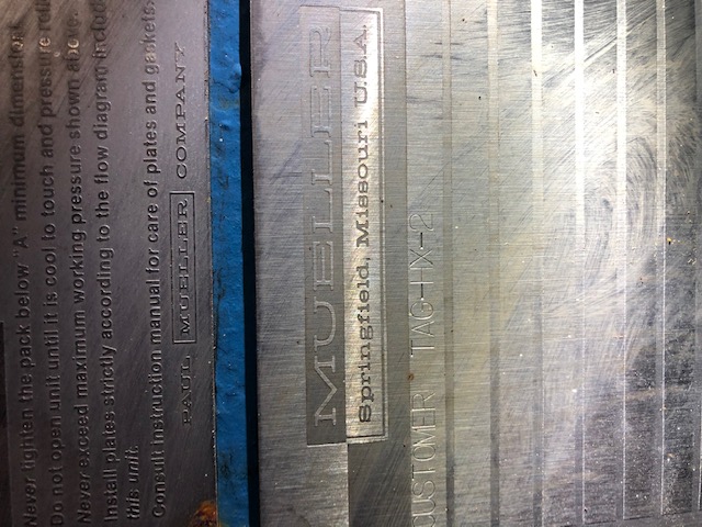 Paul Mueller Plate and Frame Heat Exchanger - IPP# 216324