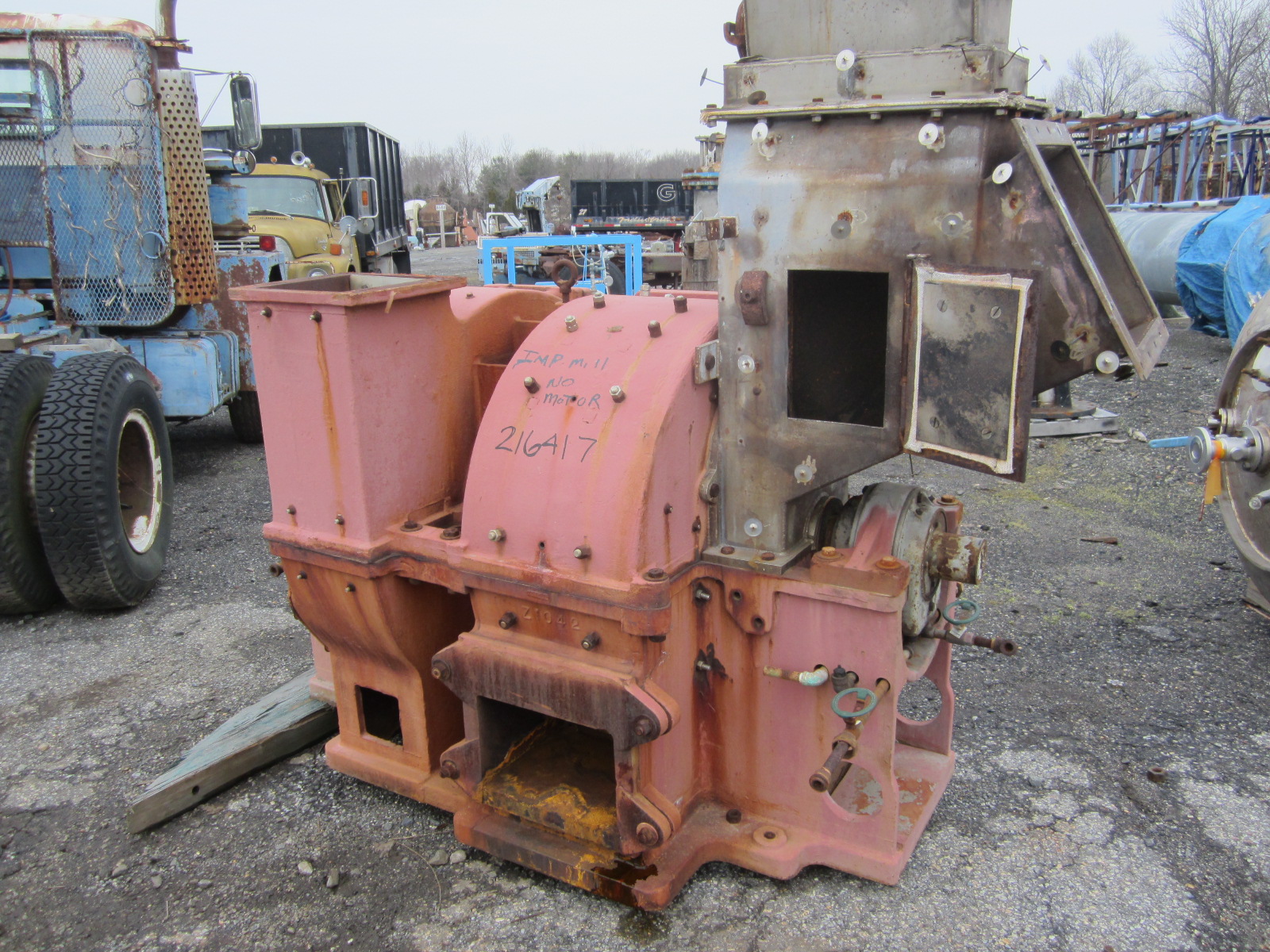  Carbon Steel Granulator/Disintegrator Pulverizer 74.6 kW (100 HP) For Sale - IPP# 216417