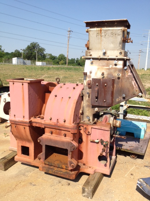  Carbon Steel Granulator/Disintegrator Pulverizer 74.6 kW (100 HP) For Sale - IPP# 216417