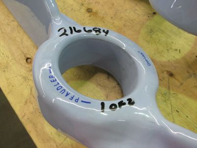 Unused Agitator Glass Lined Parts  Glasslined For Sale - IPP# 216684