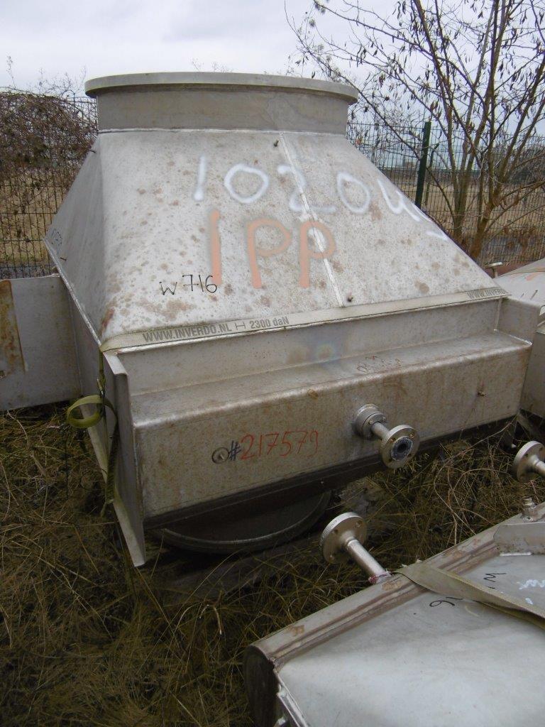  Shell and Tube Heat Exchanger 21.6 m² (232.5 ft²) Stainless Steel 321 For Sale - IPP# 217579