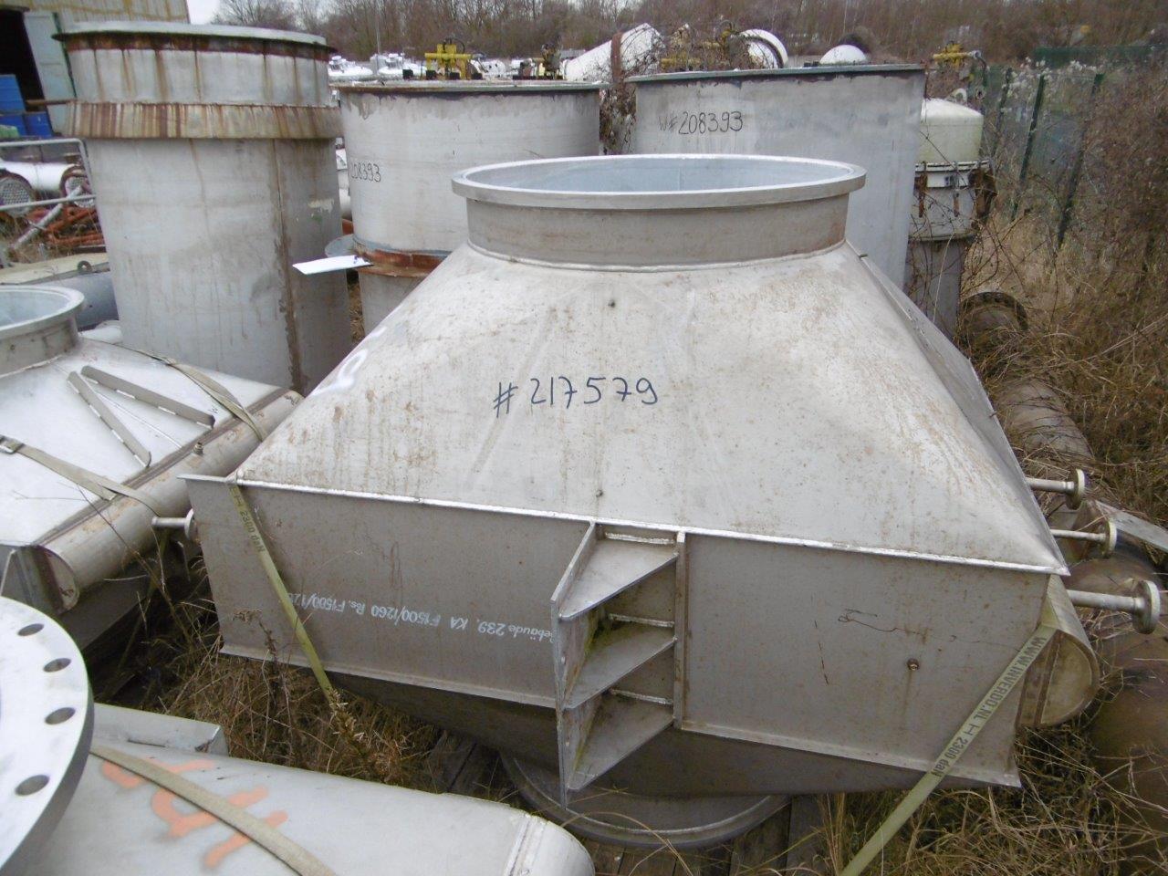  Shell and Tube Heat Exchanger 21.6 m² (232.5 ft²) Stainless Steel 321 For Sale - IPP# 217579
