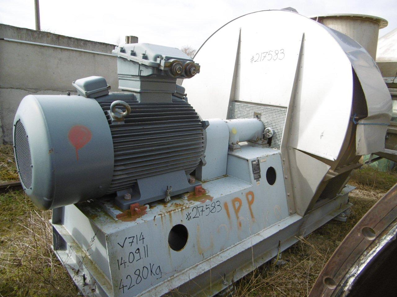  Stainless Steel 321  Blower 65,520 m3/h (38,564 CFM) For Sale - IPP# 217583