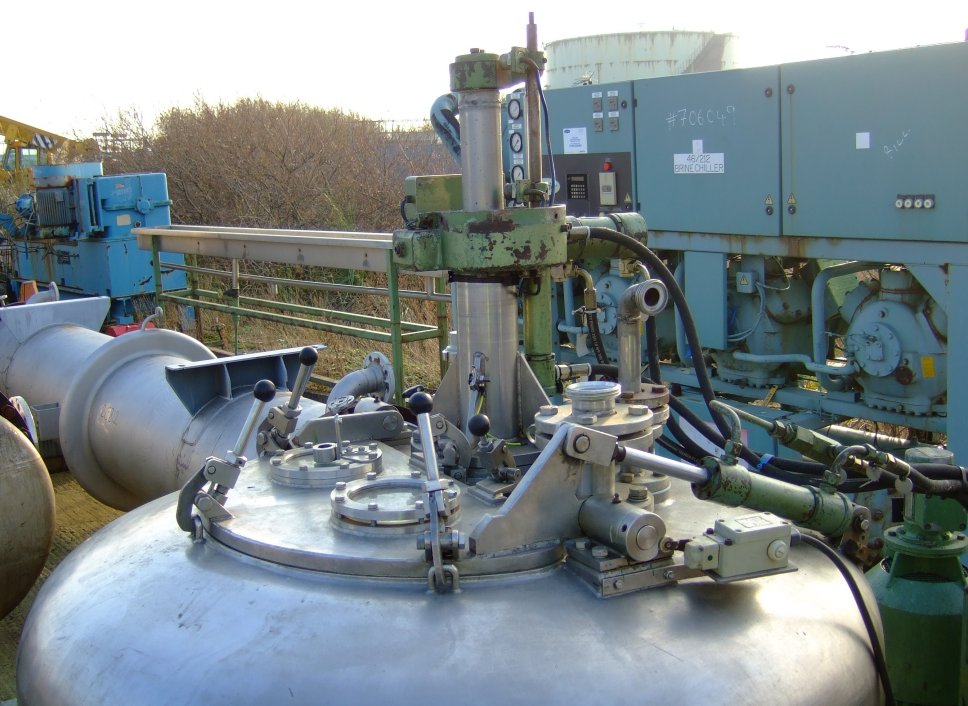  Stainless Steel 316 Manual Discharge-Top Centrifuge-Basket 1,000 mm (39.4 in) For Sale - IPP# 217587