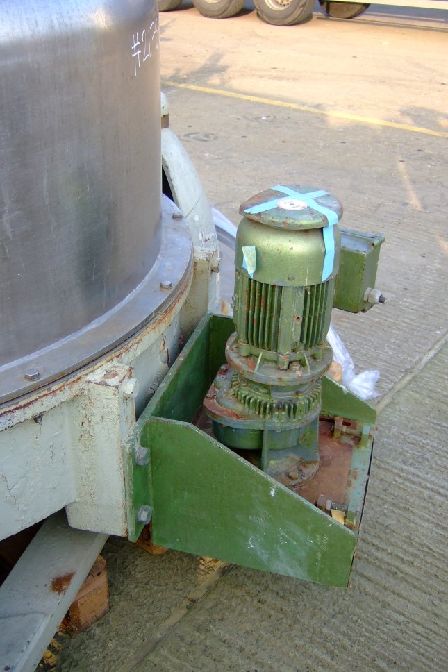  Stainless Steel 316 Manual Discharge-Top Centrifuge-Basket 1,000 mm (39.4 in) For Sale - IPP# 217587