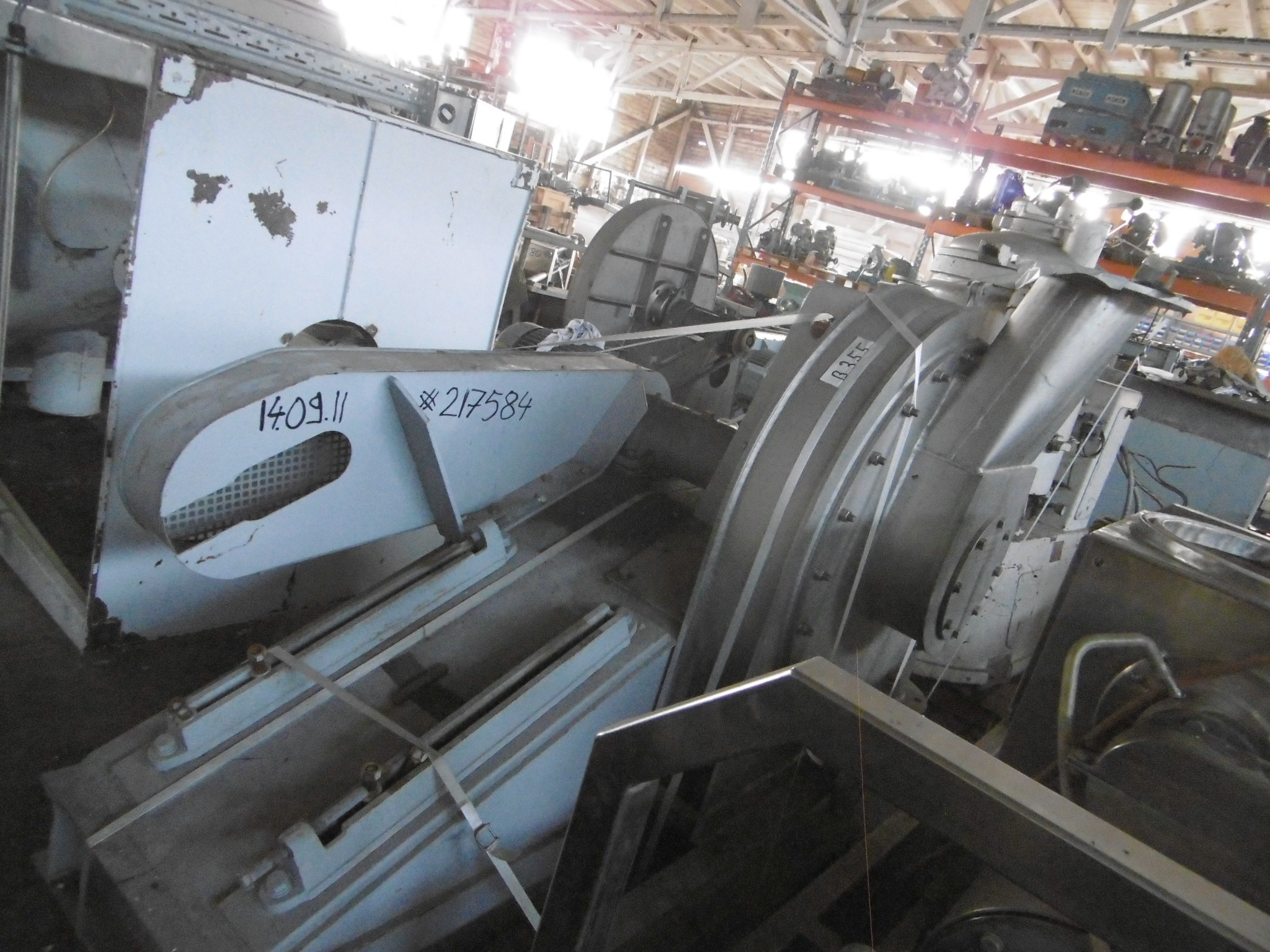  Stainless Steel 321  Blower 3,672 m3/h (2,161 CFM) For Sale - IPP# 217584