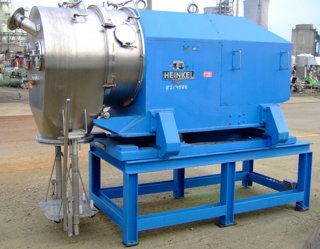 Stainless Steel 316L Heinkel HF-600 Centrifuge-Inverting Filter
