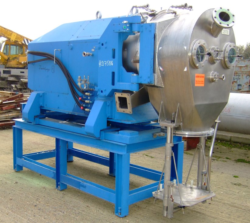 Stainless Steel 316L Heinkel HF-600 Centrifuge-Inverting Filter - IPP# 217588