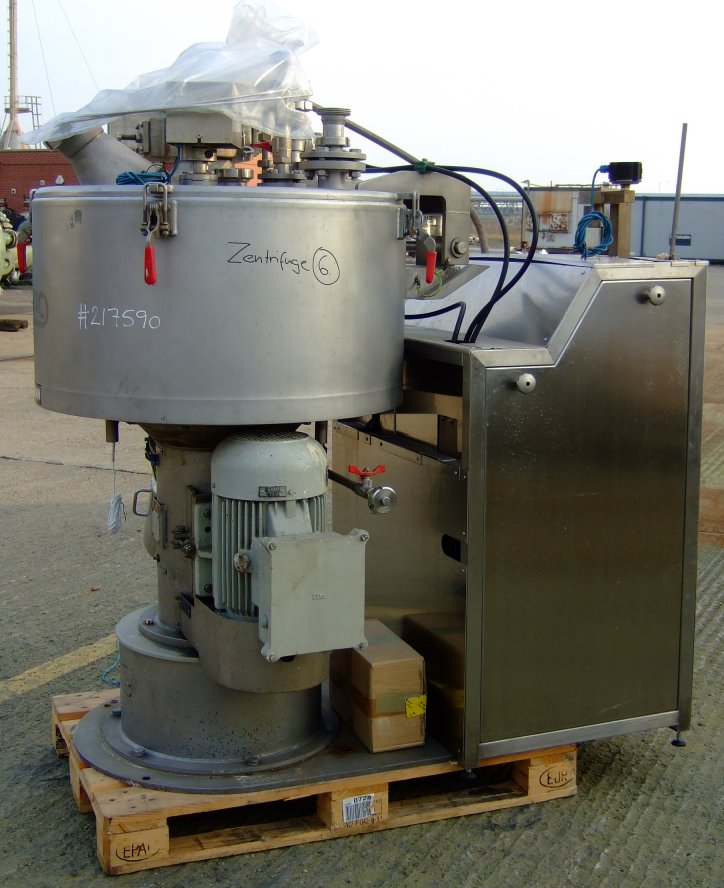  Manual Discharge-Top Centrifuge-Basket 630 mm (24.8 in) Hastelloy - Other For Sale - IPP# 217590
