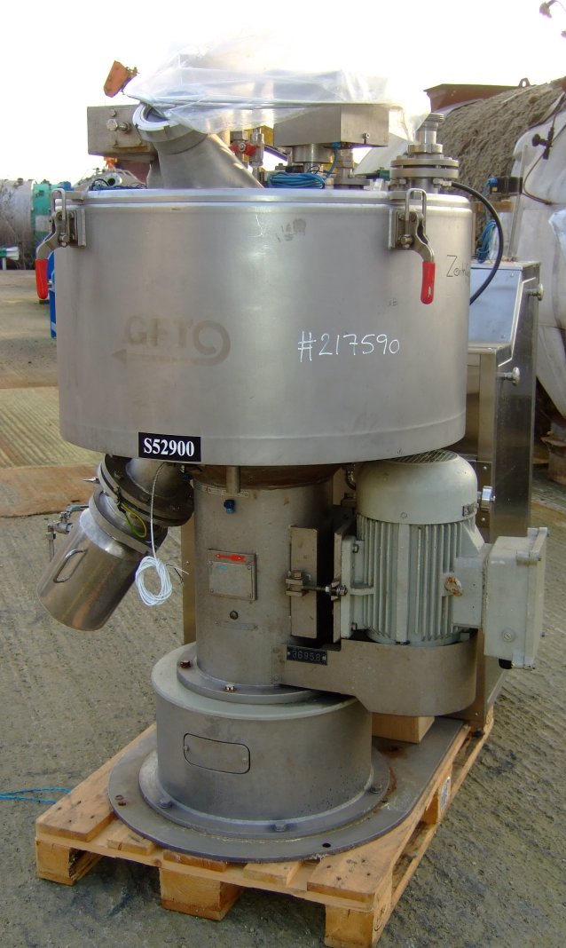  Manual Discharge-Top Centrifuge-Basket 630 mm (24.8 in) Hastelloy - Other For Sale - IPP# 217590