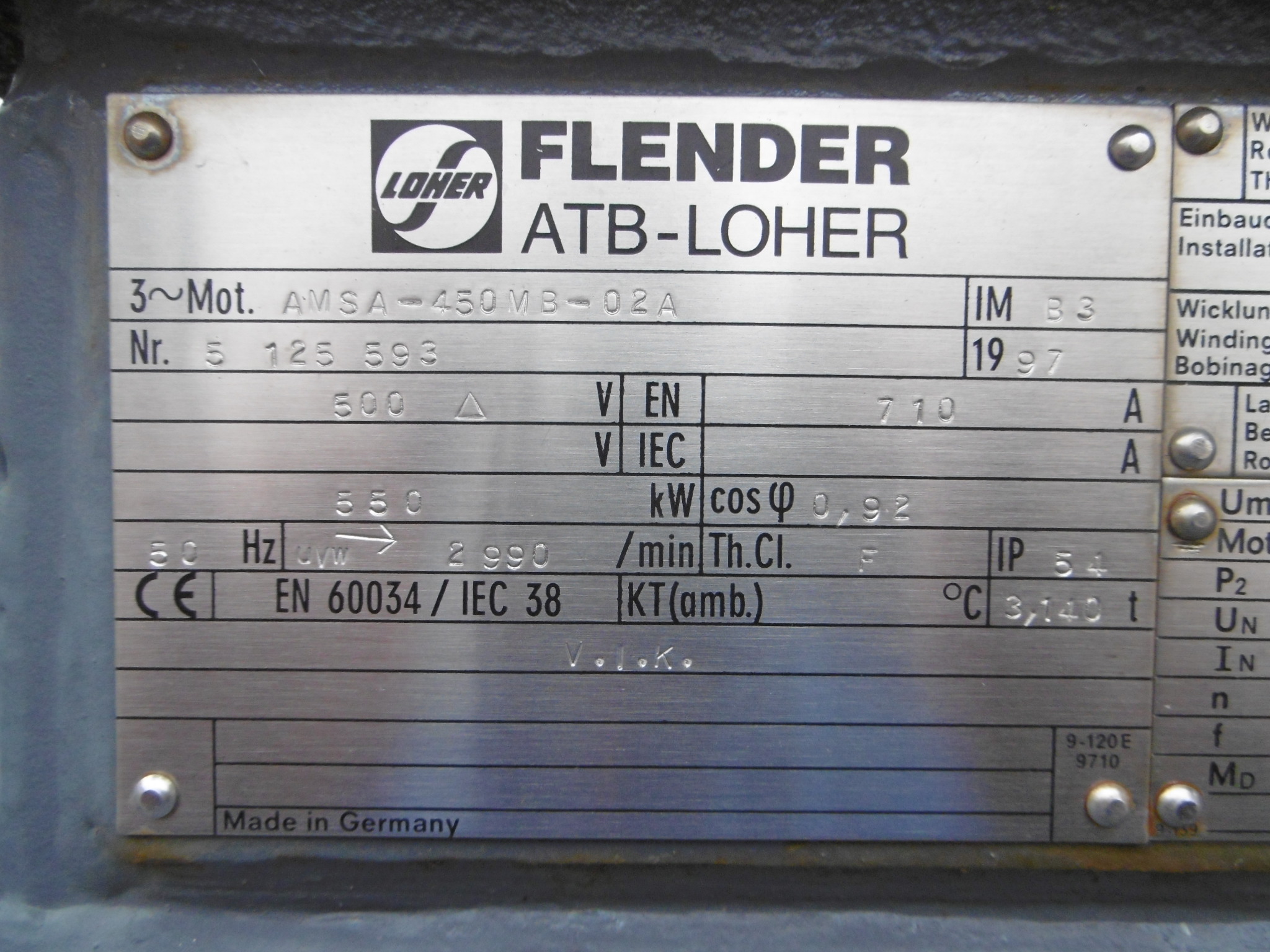  Stainless Steel 321  Blower 88,452 m3/h (52,061 CFM) For Sale - IPP# 217597
