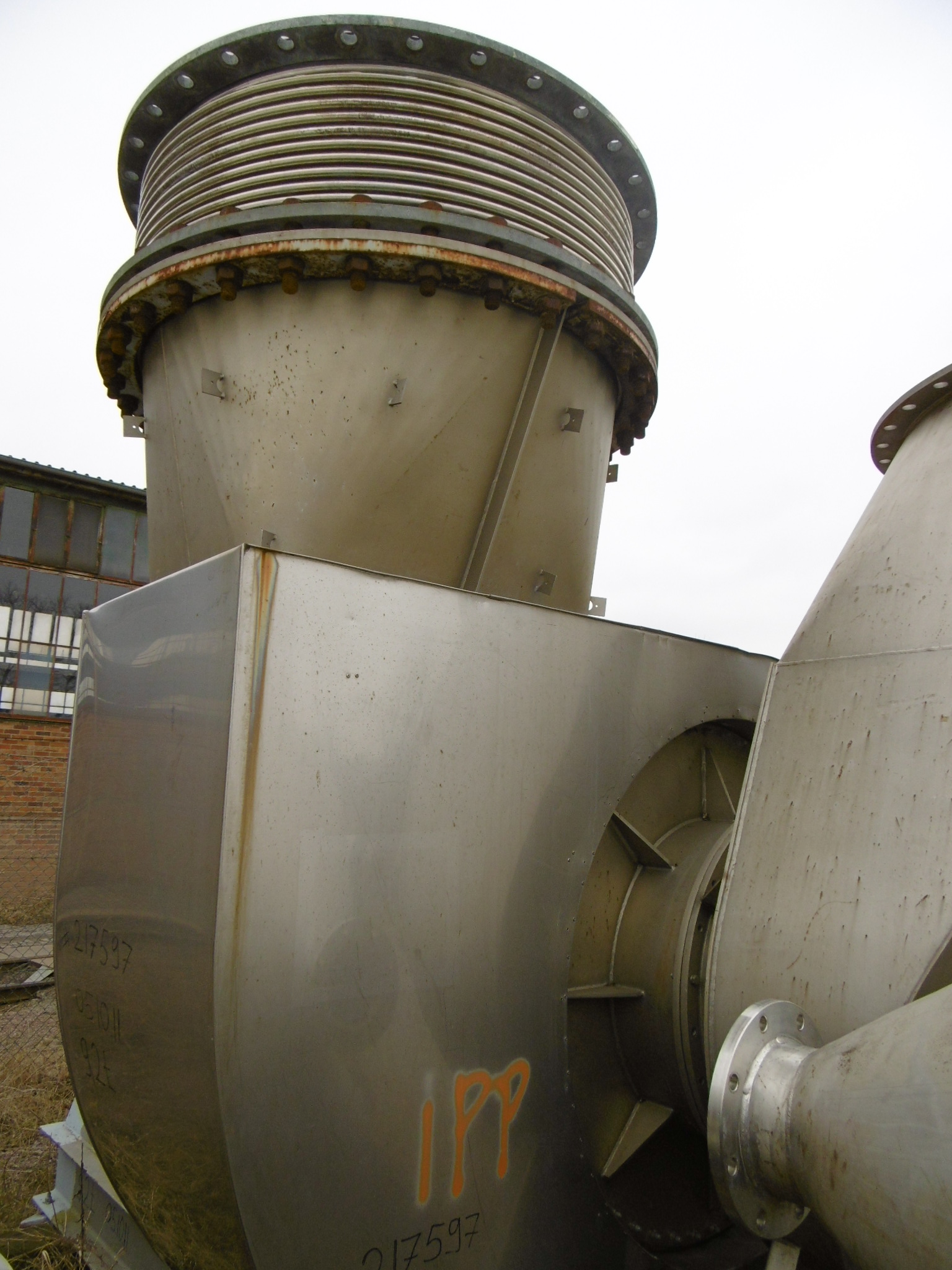  Stainless Steel 321  Blower 88,452 m3/h (52,061 CFM) For Sale - IPP# 217597