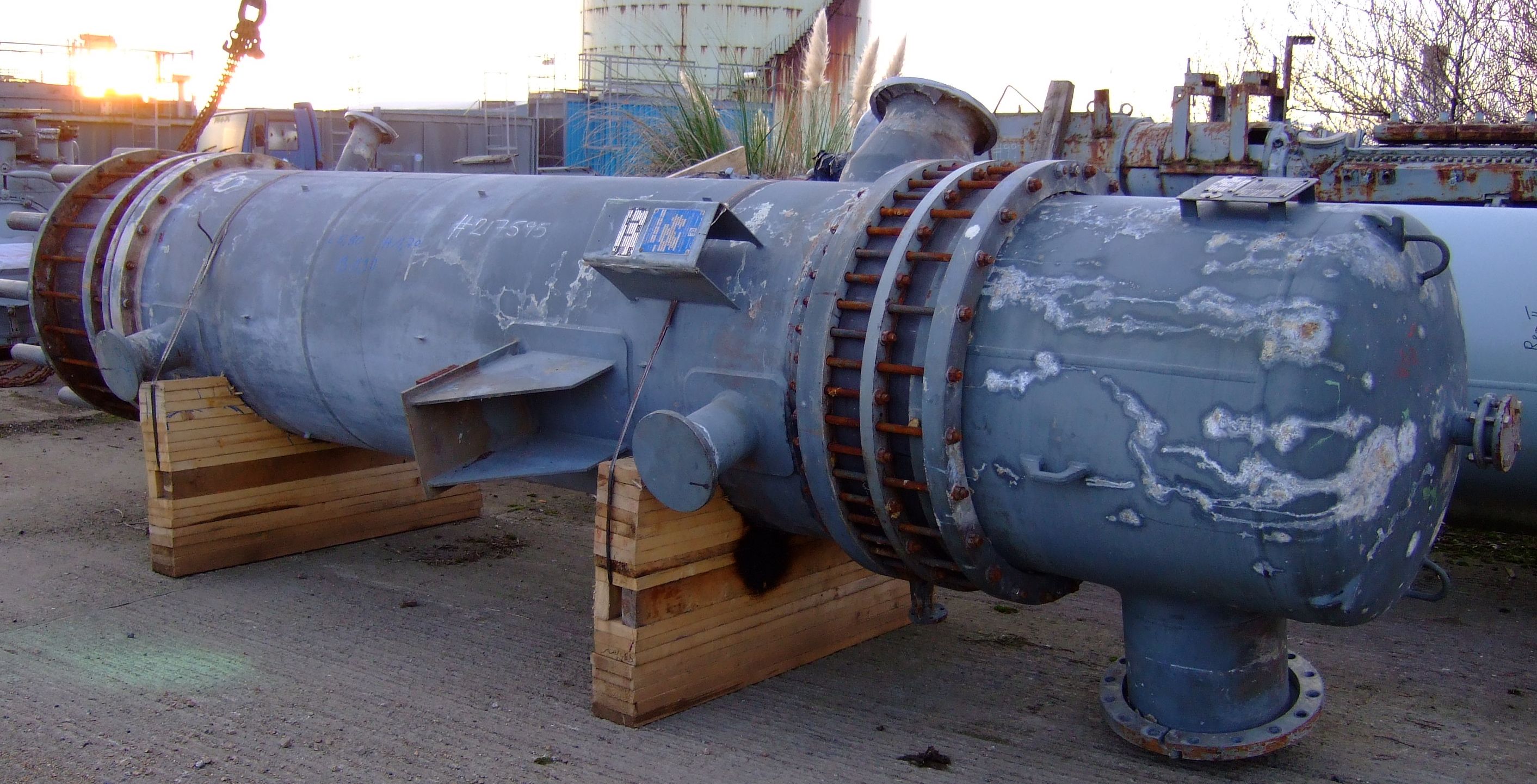 Graphite Le Carbonne-Lorraine 38"-E01-pytic-8-11"-32/22 dia-6-472 Shell and Tube Heat Exchanger - IPP# 217595