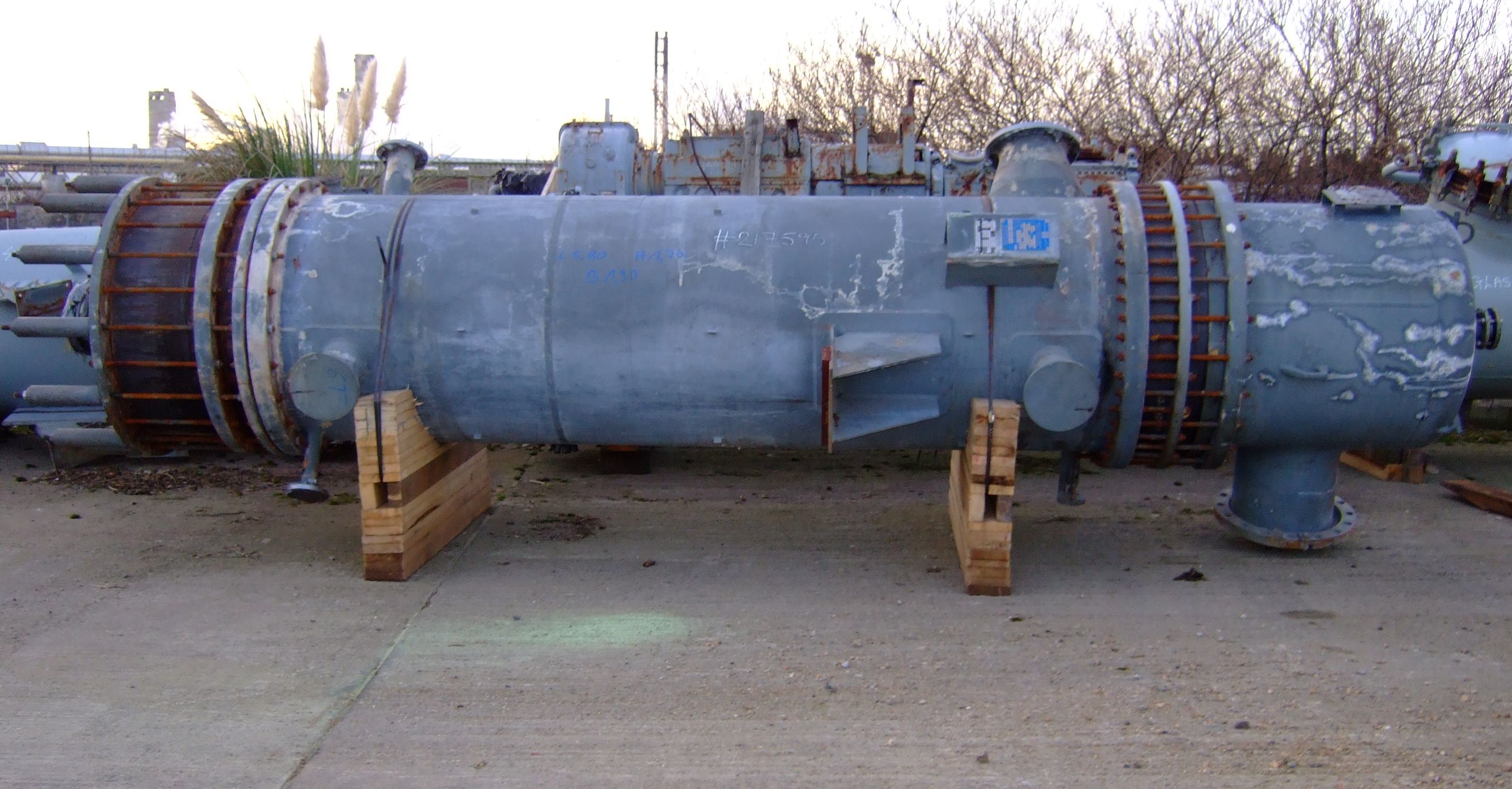 Graphite Le Carbonne-Lorraine 38"-E01-pytic-8-11"-32/22 dia-6-472 Shell and Tube Heat Exchanger - IPP# 217595