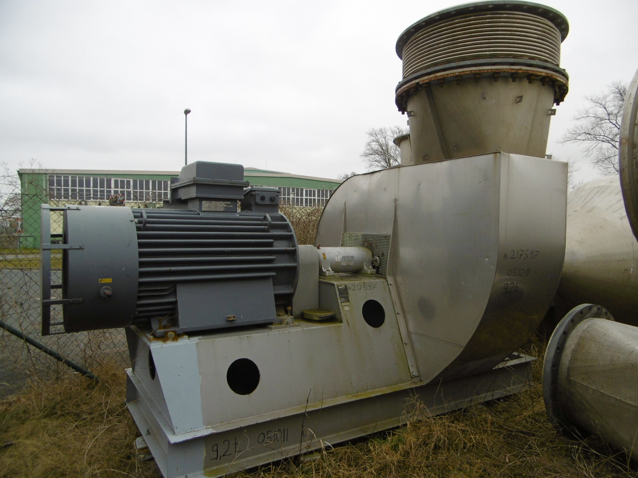  Stainless Steel 321  Blower 88,452 m3/h (52,061 CFM) For Sale - IPP# 217597
