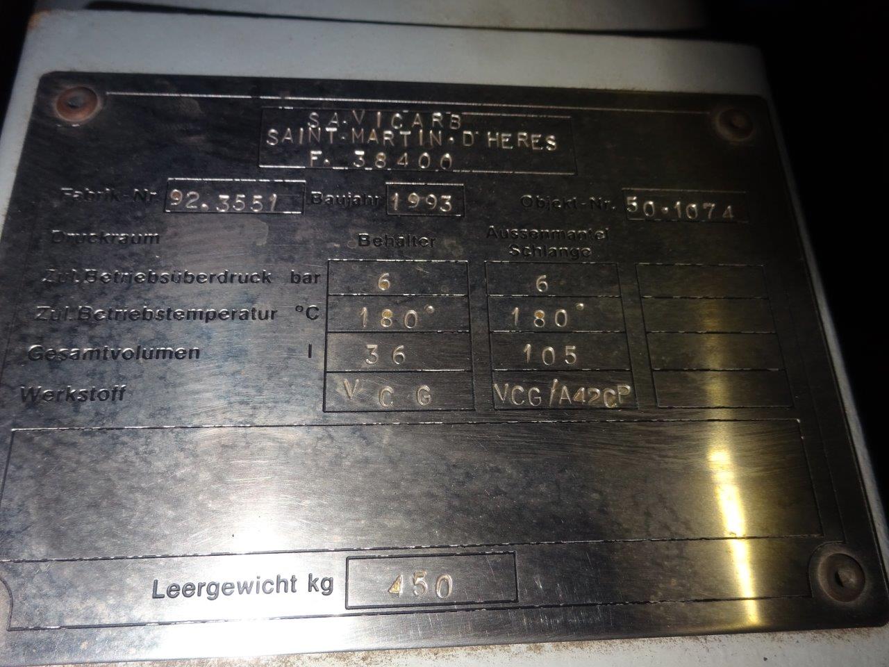  Shell and Tube Heat Exchanger 4 m² (43.1 ft²) Graphite For Sale - IPP# 217511