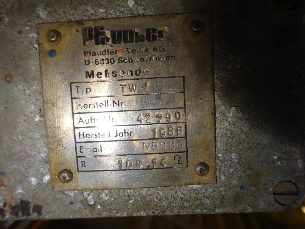 Unused Thermowell Glass Lined Parts 6,300 L (1,650 gallons) Glasslined For Sale - IPP# 217533