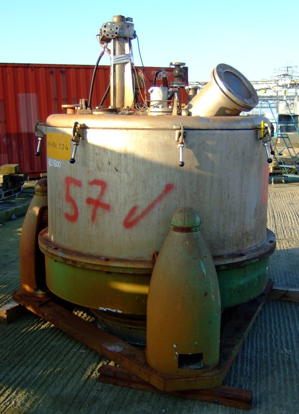 Stainless Steel Austenitic Heine 372 Auto Discharge-Bottom Centrifuge-Basket - IPP# 217600