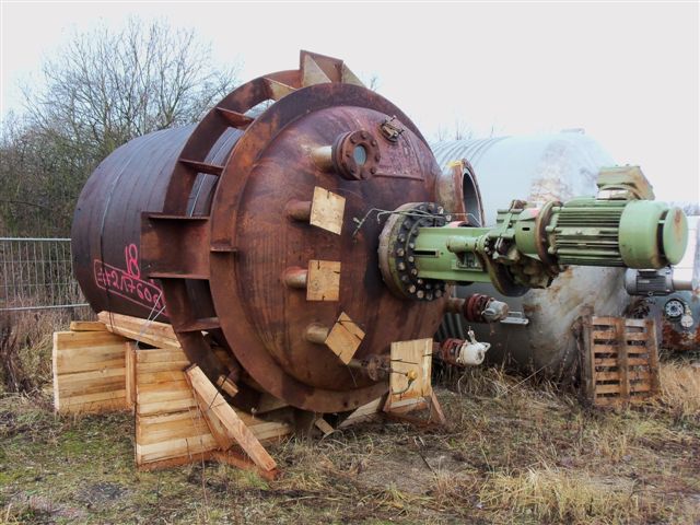 Titanium Clad Carl Canzler Batch-Type Agitated Reactor - IPP# 217606