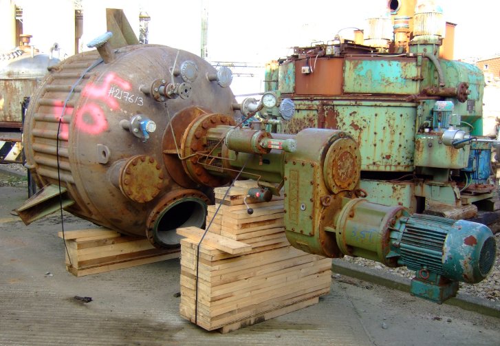 Stainless Steel Austenitic Dynamite Nobel Batch-Type Agitated Reactor - IPP# 217613