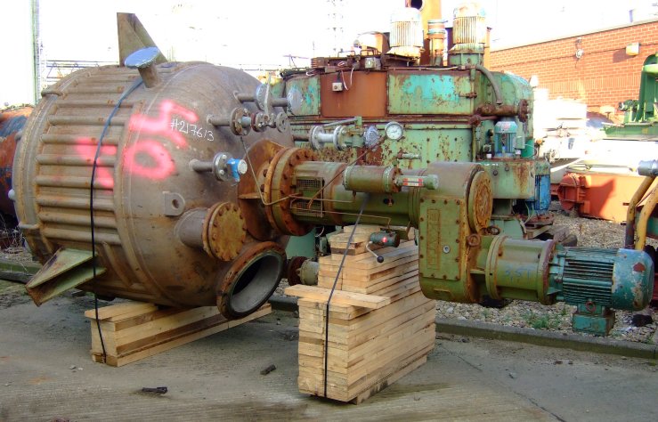 Stainless Steel Austenitic Dynamite Nobel Batch-Type Agitated Reactor - IPP# 217613