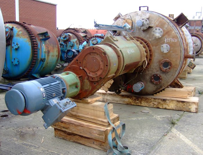 Stainless Steel 316L Dynamite Nobel Batch-Type Agitated Reactor - IPP# 217621