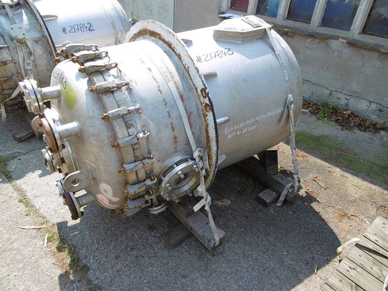  Stainless Steel Austenitic Pressure Leaf Filter 15 m² (161.9 ft²) For Sale - IPP# 217843