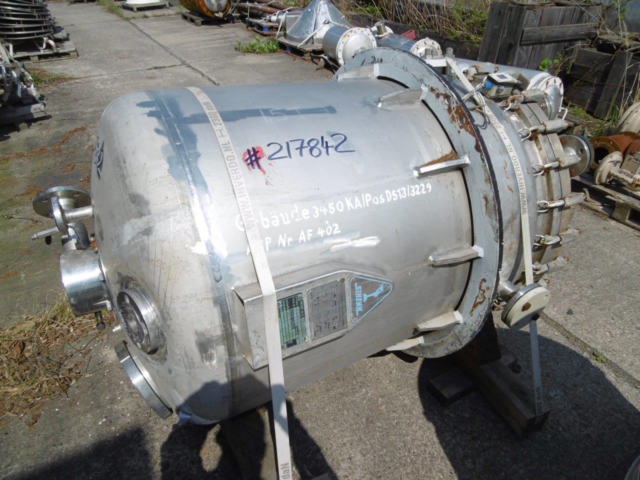  Stainless Steel Austenitic Pressure Leaf Filter 15 m² (161.9 ft²) For Sale - IPP# 217842