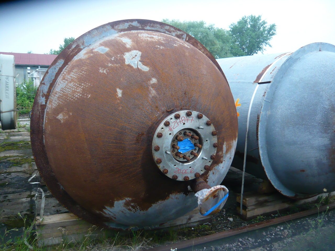 Stainless Steel Austenitic Clad Johann Stahl Mannheim/Germany Hydrogenation Reactor - IPP# 217847