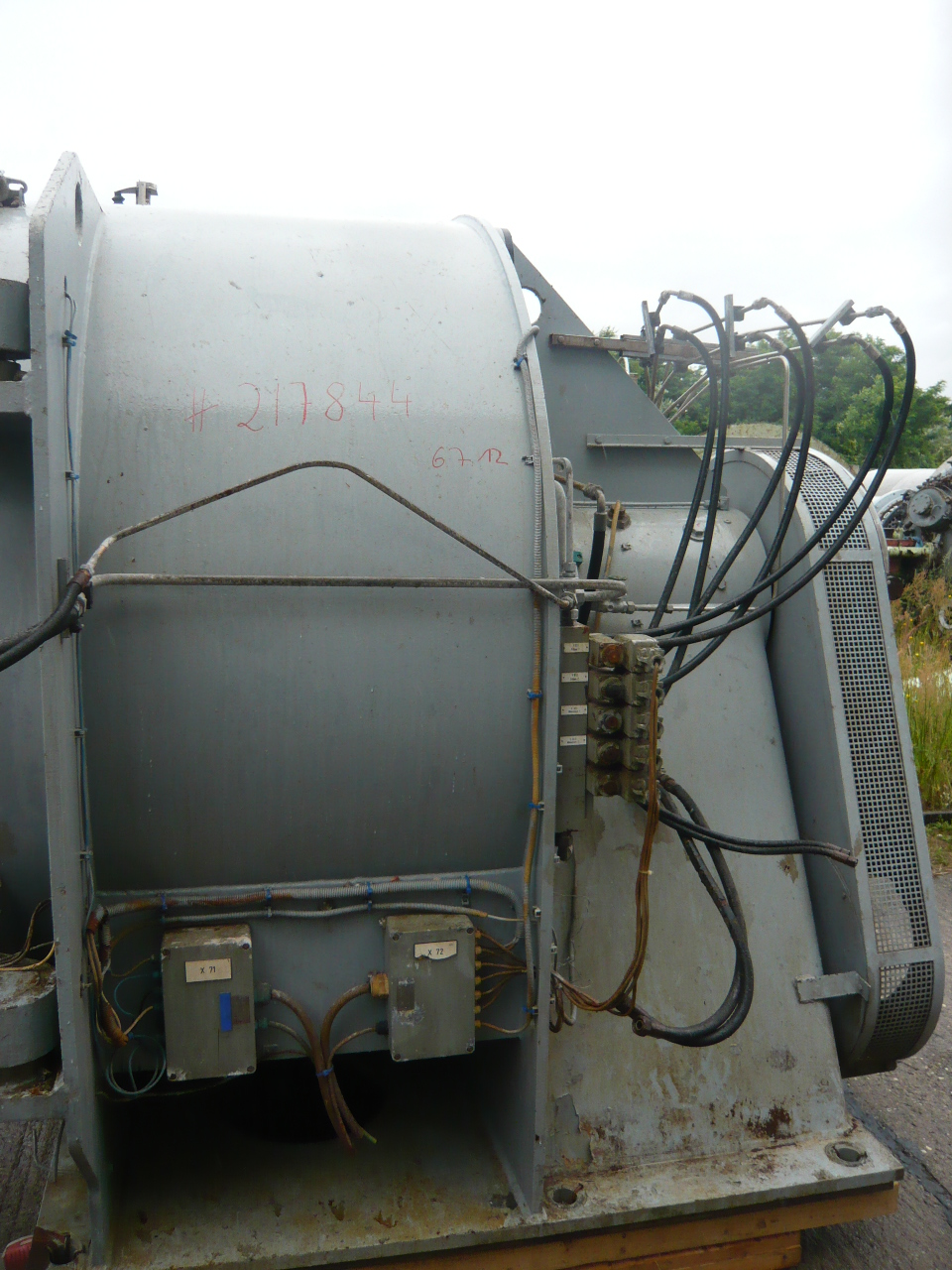 Rubberlined Krauss Maffei HZ 160/4A Centrifuge-Peeler - IPP# 217844