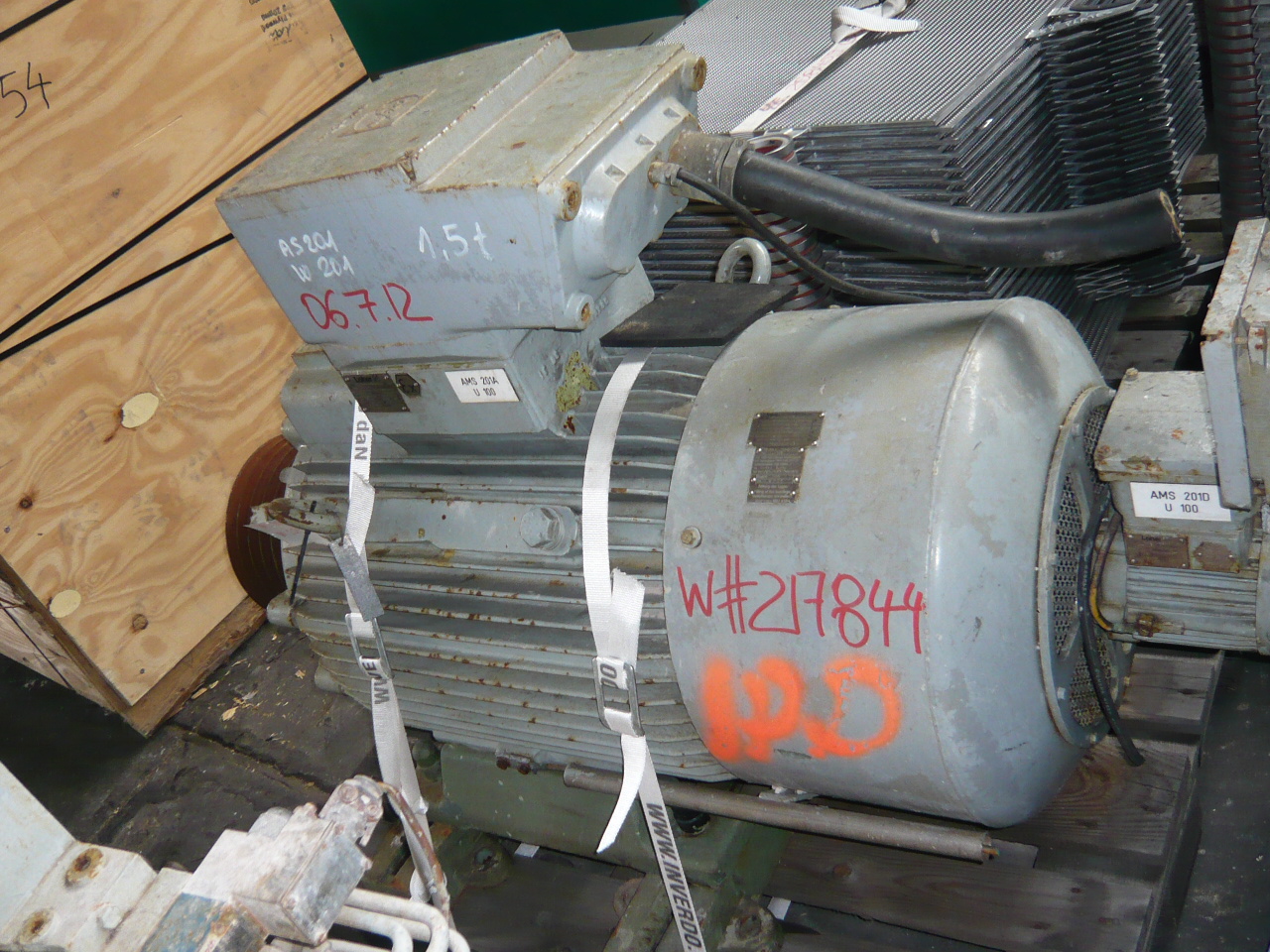 Rubberlined Krauss Maffei HZ 160/4A Centrifuge-Peeler - IPP# 217844