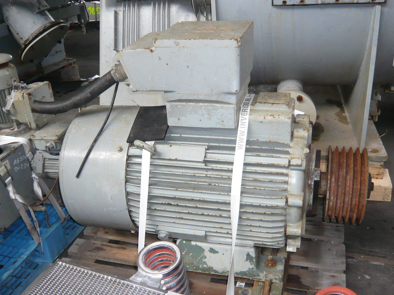 Rubberlined Krauss Maffei HZ 160/4A Centrifuge-Peeler - IPP# 217844