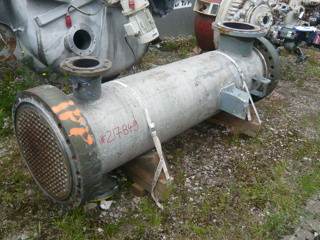 41 m² (441.3 ft²) Stainless Steel 321 Shell and Tube Heat Exchanger