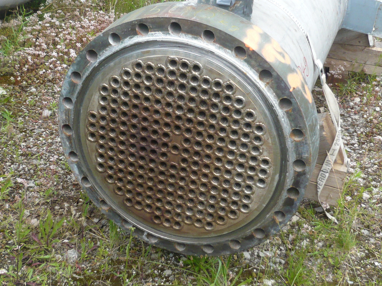 IPP# 217849 -  Shell and Tube Heat Exchanger 41 m² (441.3 ft²) Stainless Steel 321 For Sale