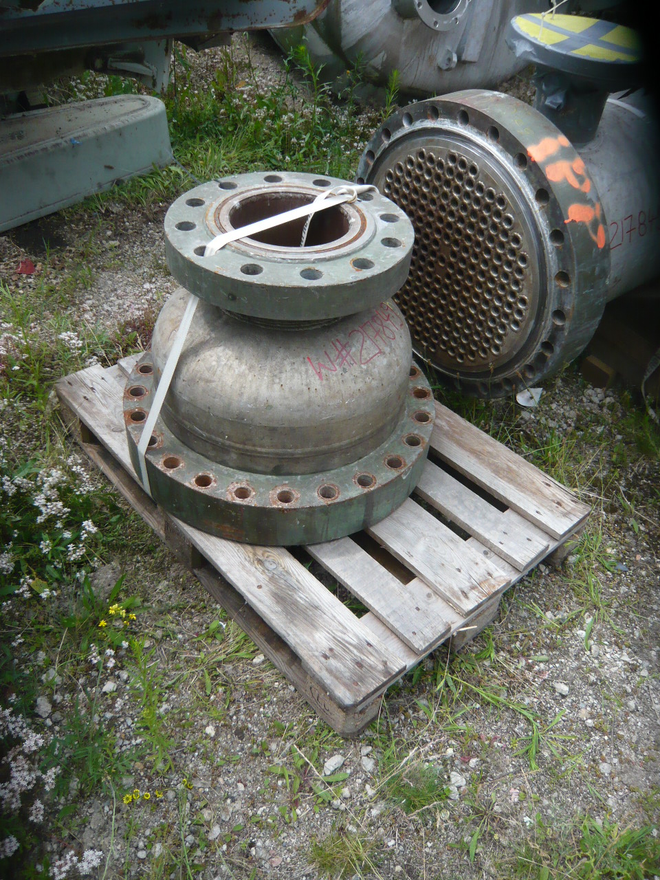 IPP# 217849 -  Shell and Tube Heat Exchanger 41 m² (441.3 ft²) Stainless Steel 321 For Sale