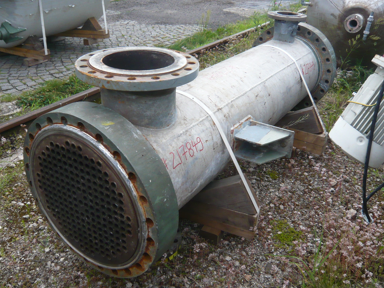 IPP# 217849 -  Shell and Tube Heat Exchanger 41 m² (441.3 ft²) Stainless Steel 321 For Sale
