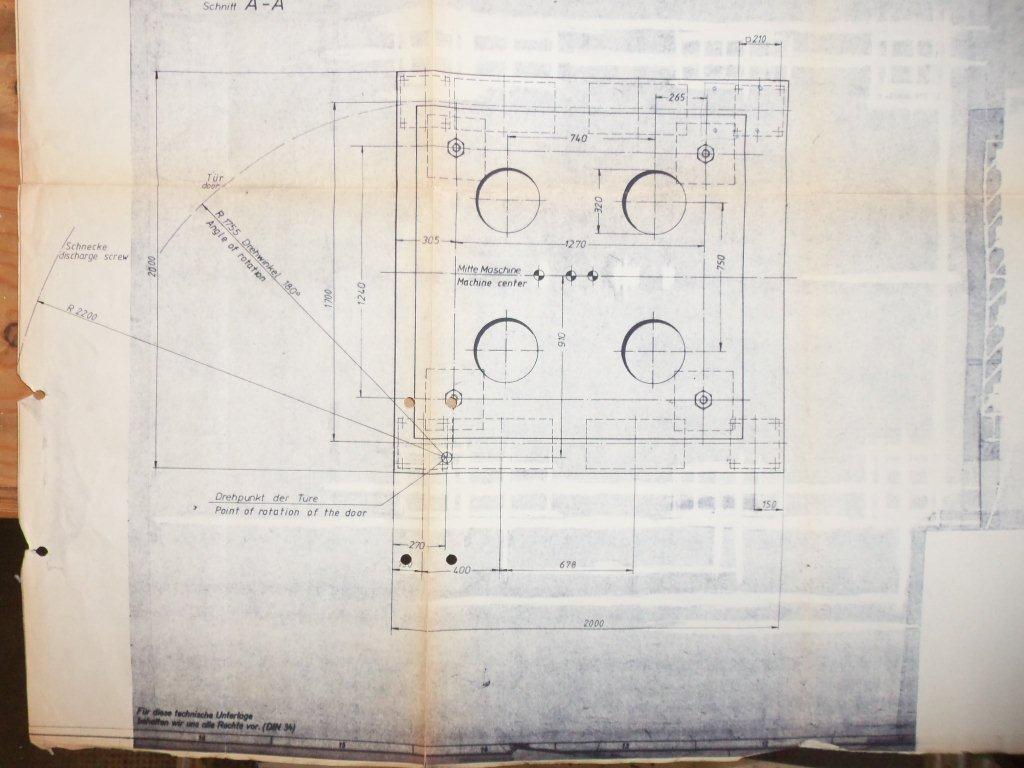   Centrifuge-Peeler 1,250 mm (49.2 in) Stainless Steel 316L For Sale - IPP# 217851