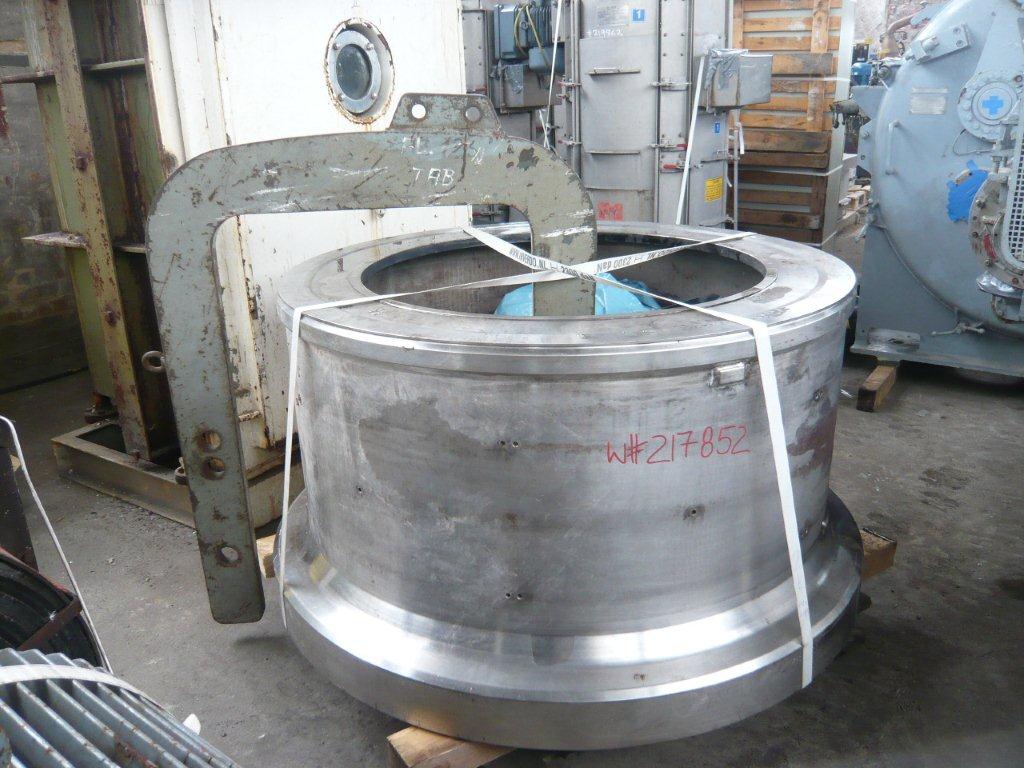   Centrifuge-Peeler 1,250 mm (49.2 in) Stainless Steel 316L For Sale - IPP# 217852