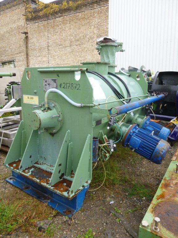 Stainless Steel Loedige Littleford Ploughshare FKM 1200 D2 Z Mixer-Ribbon & Paddle - IPP# 217872