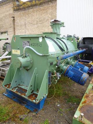 Stainless Steel Loedige Littleford Ploughshare FKM 1200 D2 Z Mixer-Ribbon & Paddle