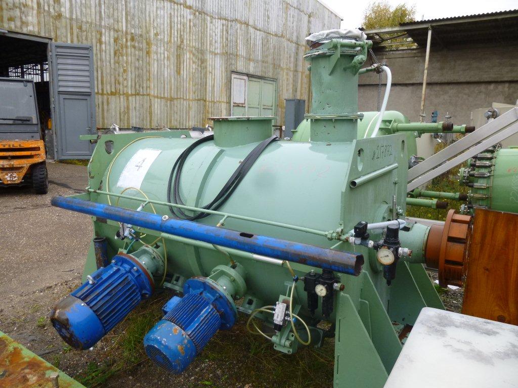 Stainless Steel Loedige Littleford Ploughshare FKM 1200 D2 Z Mixer-Ribbon & Paddle - IPP# 217872