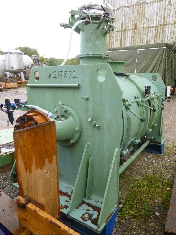 Stainless Steel Loedige Littleford Ploughshare FKM 1200 D2 Z Mixer-Ribbon & Paddle - IPP# 217872