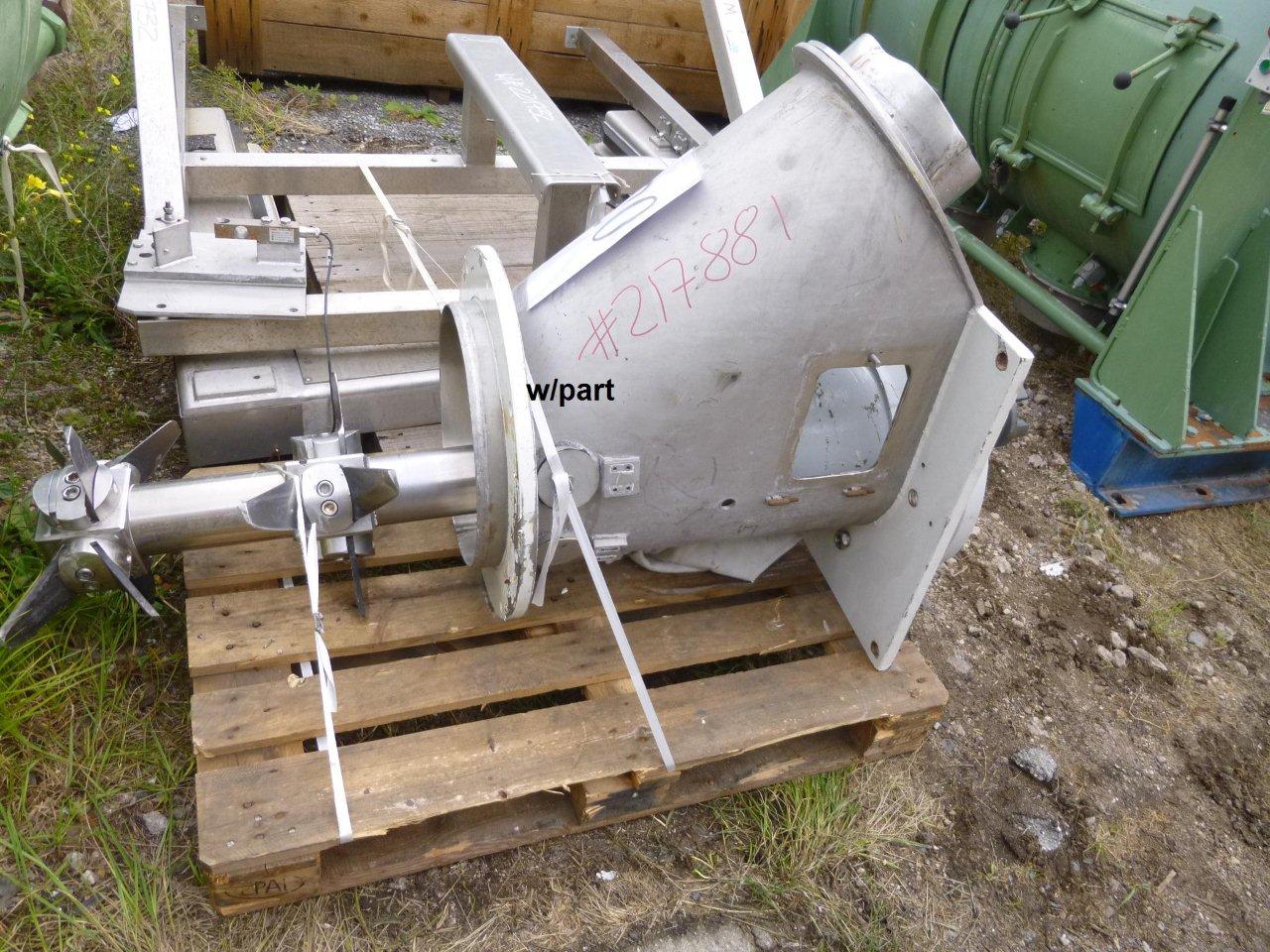  Stainless Steel Other  Mixer-Continuous 37.6 kW (50.4 HP) For Sale - IPP# 217881