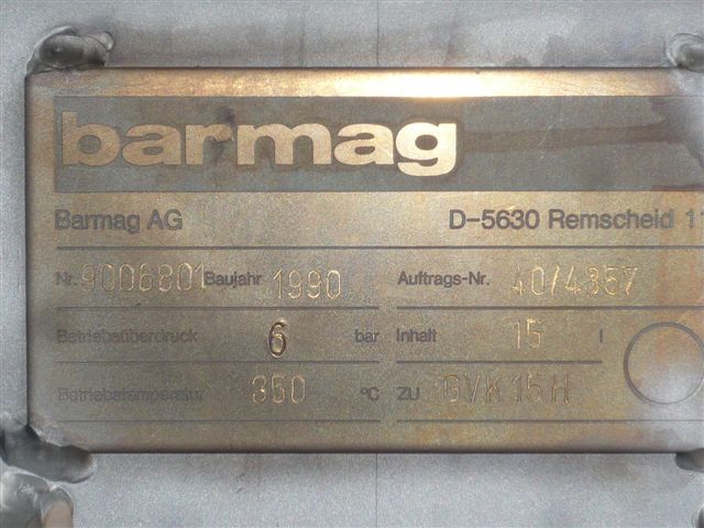 Unused Stainless Steel Austenitic Barmag GVK15H-1-38Z Rotary Pump - IPP# 217888