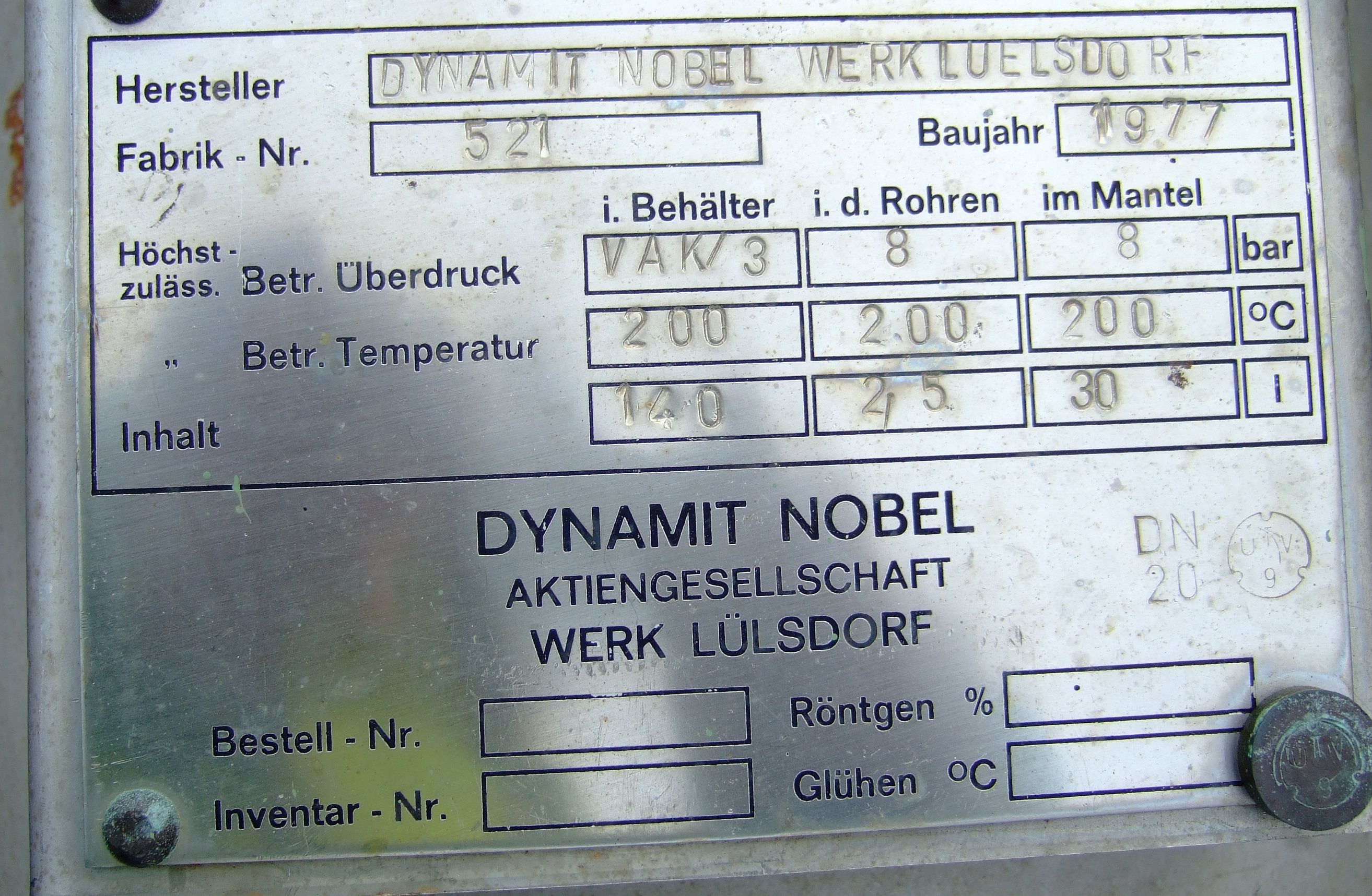 Stainless Steel 316 Luwa SMS LB-0050 Wiped/Thin Film Evaporator - IPP# 217821